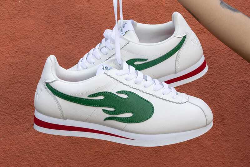 YG's 4Hunnid The Flame Footwear Unveils Latest “Green Flame Block Runner” –  HOME GROWN RADIO