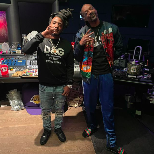 Mozzy Spotted In The Studio With Snoop Dogg – HOME GROWN RADIO