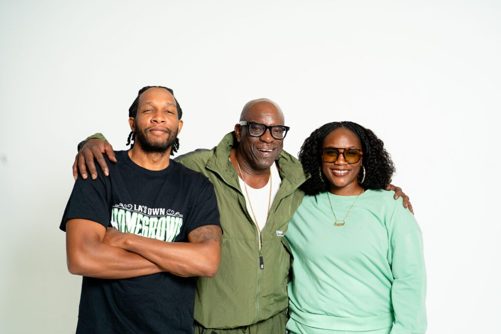 Mopreme Shakur with Chuck Dizzle & Miss Bliss of Home Grown Radio
📸 Samuel Patrick
